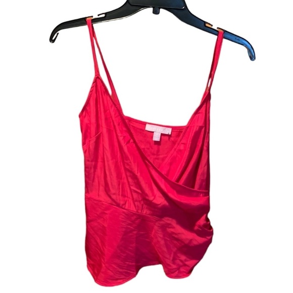 Chelsea 28 Faux Wrap Camisole in Red Persia XS NWT Flawed - Picture 1 of 6